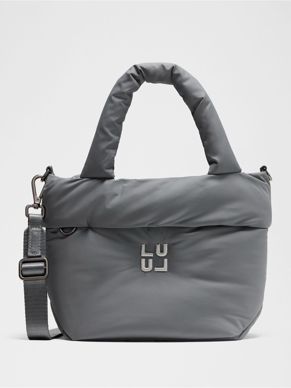 NWT Lululemon On My Level Tote Bag Small 3L
Puffy
Solar Gray